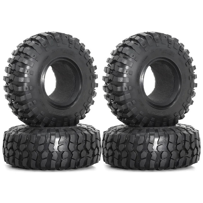 4 106mm 1.9 "Lốp Cao Su Lốp Bánh Lốp Cho 1 / 10 RC Xe Bánh Xích Xe Trục SCX10 II III 90046 Trxs TRX4 RC4WD D90 Redcat MST