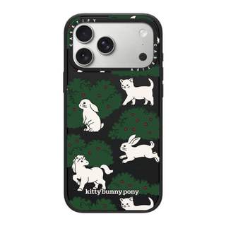 CASECASE X Kittybunnypony Grove Ốp Lưng Máy Ảnh Màu Trắng Vòng Phiên Bản Mờ Đen Cứng Hút Từ Tính Tác Động Dành Cho Apple IPhone 13 14 15 16 17 Pro Max Air Plus Có Hộp