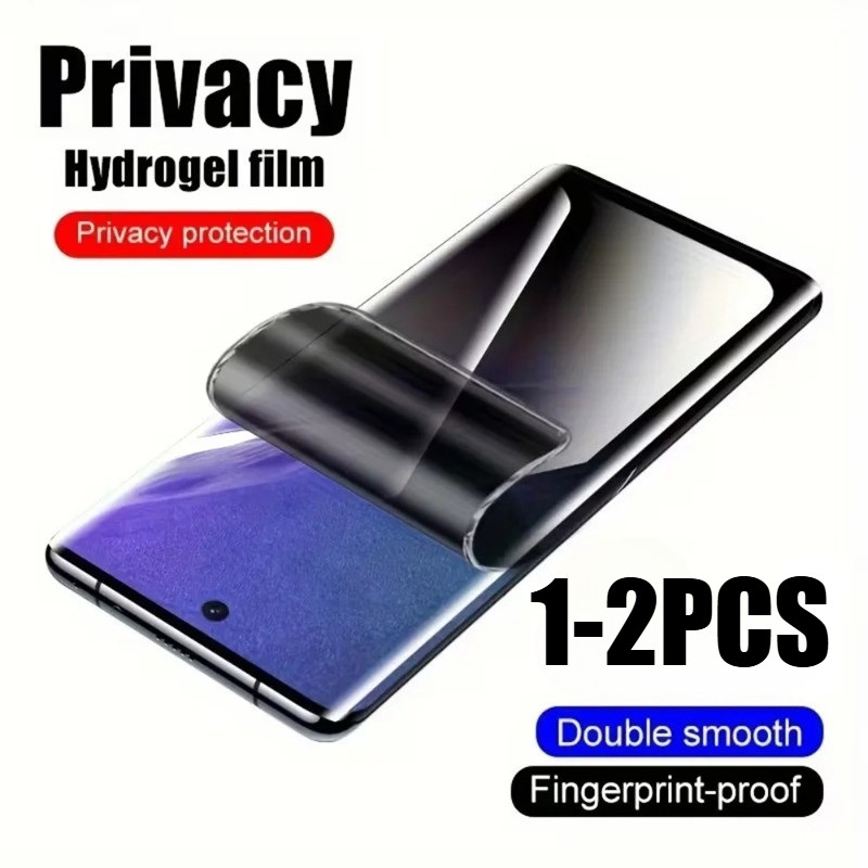 1-2 Chiếc Chống Gián Điệp Riêng Tư Mềm Hydrogel Cho Huawei nova 13 13i 14 14i 15 Ultra Lite Pro Chống Ánh Sáng Xanh Và Mờ Phim Mờ HD Bảo Vệ Màn Hình