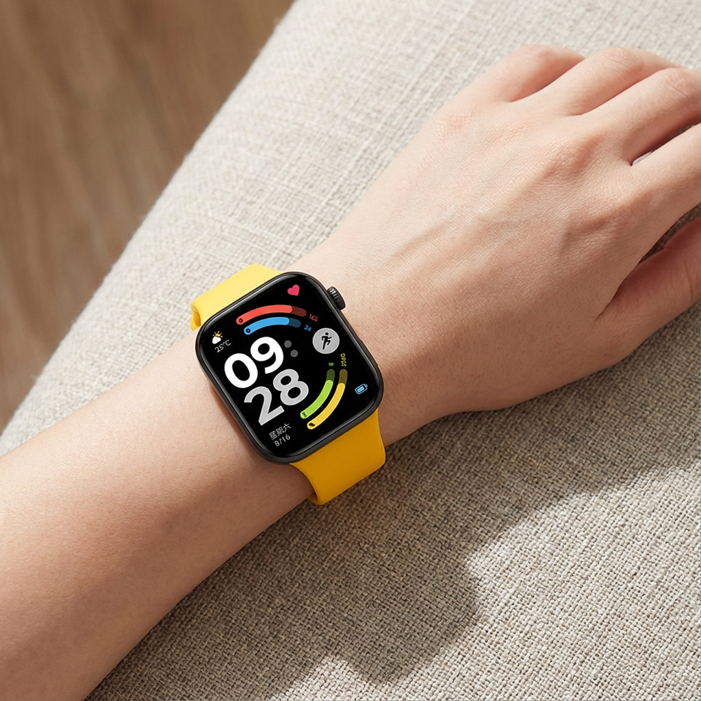 Dây đeo silicon cho Redmi watch 6 5 4 Vòng đeo tay cho phụ kiện Mi Band 10 Pro / 9 Pro / 8 Pro