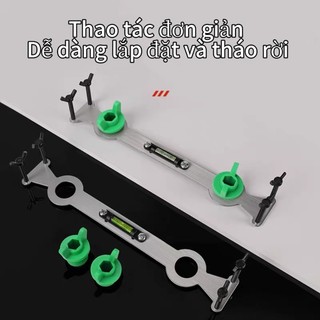 【COD】Thước cân sen vòi cao cấp inox 3mm chuyên dụng lắp đặt nóng lạnh, kèm bịt ren, cân bằng tuyệt đối dễ dàng.