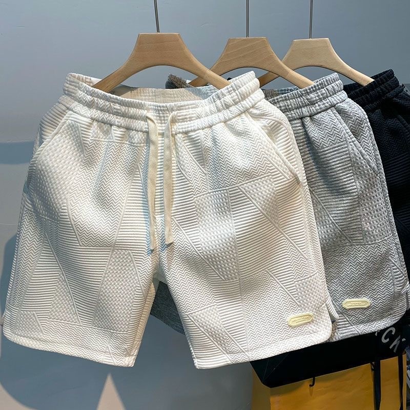 Quần Short Nam đến đầu gối, Phù hợp Đi Biển và Thể Thao, Kích thước Lớn