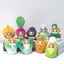 YT4 Mifusand Plushie Trái Cây Rau Mèo Sang Trọng Móc Khóa Hoạt Hình Dễ Thương Túi Charm