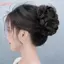 Hairpiece Tóc Giả Bun Sống Động Tóc Tổng Hợp, Dễ Uốn Xoăn & Điều Chỉnh, Phù Hợp Cho Phụ Nữ