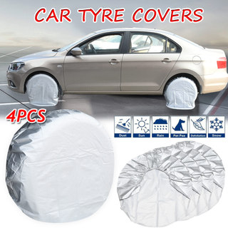 27-29 "/ 30-32" Vỏ Lốp Xe Ô Tô Bạc Chống Thấm Nước 210D Vải Oxford Dự Phòng Lốp Đa Năng Cho Xe Tải RV Camper Motorhome Vỏ Lốp