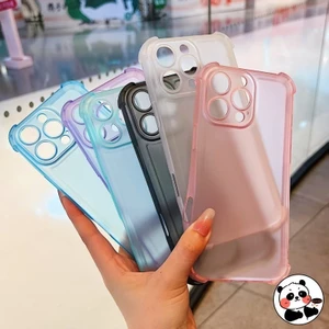 Ốp Điện Thoại Sương Mù Băng Cho Xiaomi 17 Pro Max 15T 14T Pro Poco F8 Ultra Pro M7 5G 4G Ốp Lưng Dễ Thương Đơn Giản Mette Màu Kẹo Chống Sốc Mềm Mờ Vỏ