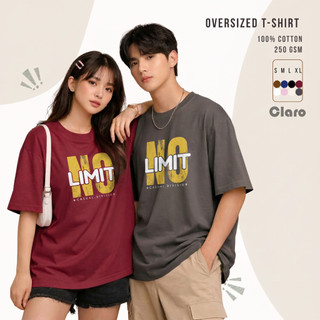 Áo Thun Nam Nữ Oversize áo phông unisex trẻ trung phong cách hàn quốc Cotton Cao Cấp CLARO