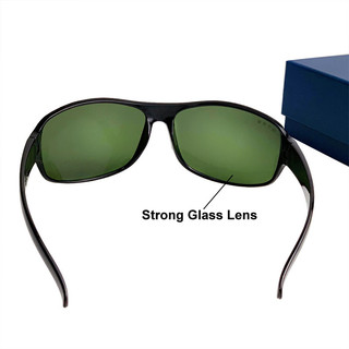 Kính râm lái xe nam màu xanh lá cây, ống kính UV Protection, dành cho người yêu thích câu cá
