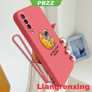 ốp lưng Ốp Điện Thoại silicone Mềm Chống Sốc In Hình Phi Hành Gia Cho samsung a7 2018 samsung a50 samsung a70 samsung a50s a30s Ytjy01 viền vuông cute