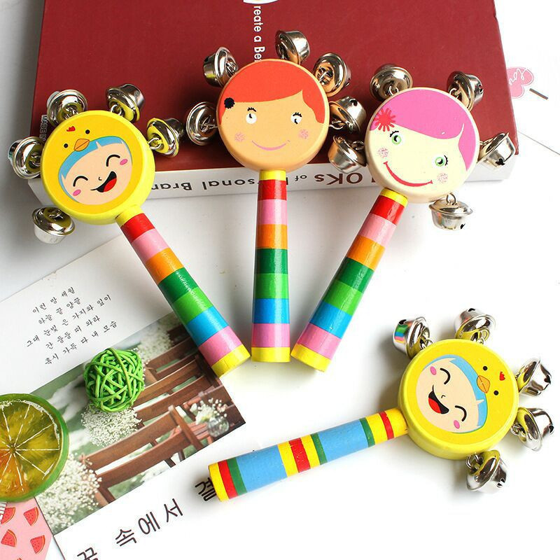 Đồ Chơi Xúc Xắc Cho Trẻ Sơ Sinh Cầm Tay Kích Thích Giác Quan Doudou A36