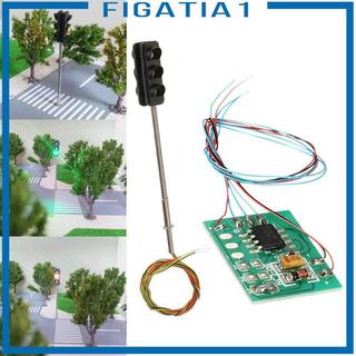 Mô hình đèn giao thông có bảng điều khiển Thiết kế thực tế Đèn LED cho DIY
