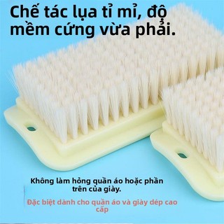 Bàn chải mềm lông lụa đa năng giặt áo sơ mi/giày, lông mềm không gây xước
