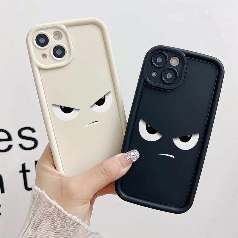 Ốp Lưng Tương Thích Cho iPhone 17 Air 16 15 14 13 12 11 Pro X XR XS Max SE 2020 6 6S 7 8 Plus Chống Rơi Thiết Kế Mắt Thiên Thần Họa Tiết Mắt Dễ Thương JGS295