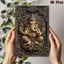 CIFbuy Murci 2D Hindu Thần Tài Canvas Poster Lớn Ấn Độ Thần Nghệ Thuật Trang Trí Tường Cho Đền Yoga Studio Văn Phòng Tại Nhà Chống Thấm Nước