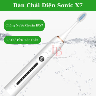 Bàn Chải Đánh Răng Điện X7 Cảm Biến Áp Suất Thông Minh, Chăm Sóc Nướu Nhạy Cảm, Giảm Chảy Máu Nướu Hiệu Quả