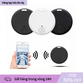 【COD】Công cụ tìm chìa khóa hình tròn Bluetooth 5.0 siêu nhỏ, dễ dàng gắn vào móc chìa khóa, tìm kiếm nhanh qua ứng dụng.