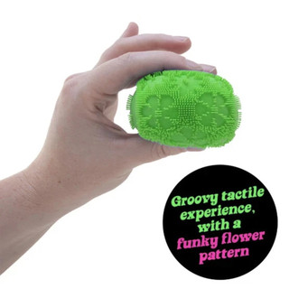 Nee Doh Fuzz Ball Flower Power Novelty Fidget Toy