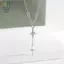 Mặt dây chuyền ngôi sao sáu điểm bằng bạc với đá zircon - Quà tặng đẹp cho tiệc và trang sức đám cưới