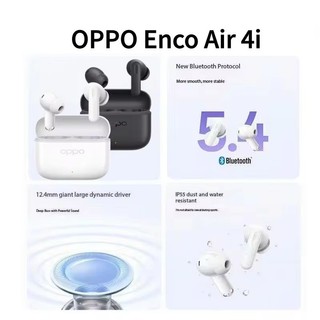 Tai nghe không dây OPPO Enco Air 4i chất lượng âm thanh tốt và thời lượng pin dài IP55 bluetooth chống nước và chống bụi 5.4
