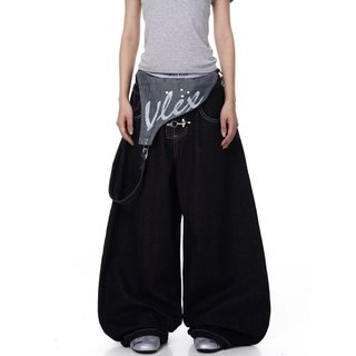 Quần yếm denim nam ESEA, phong cách cao cấp và trung tính