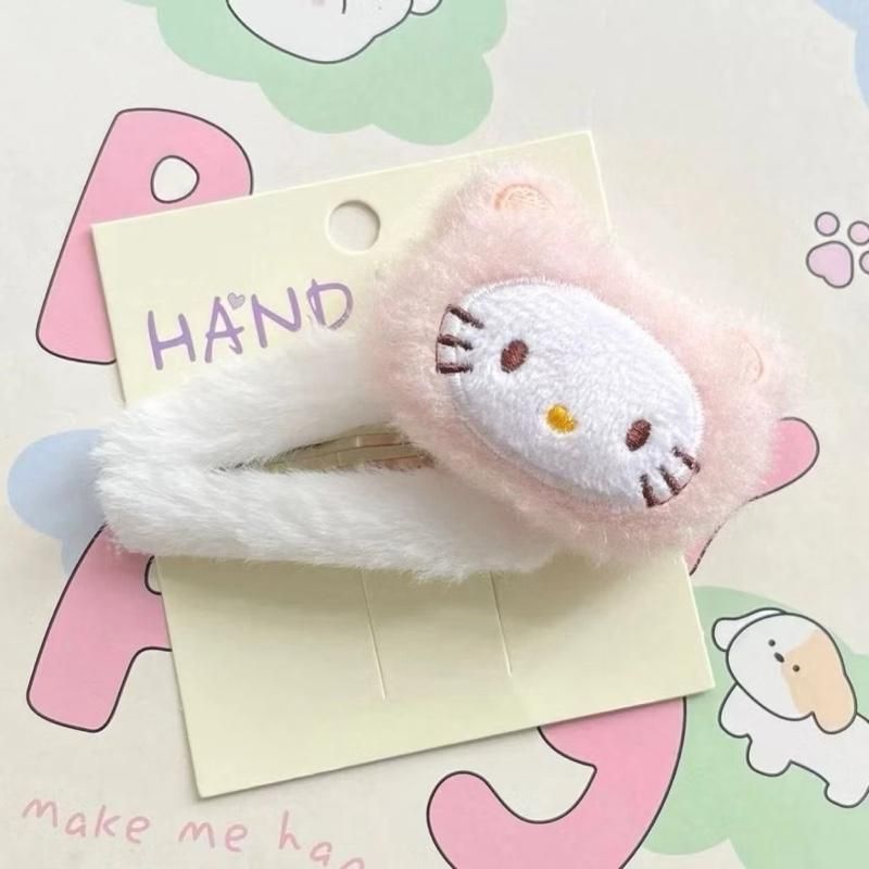 Set kẹp tóc 15 chi tiết Hello Kitty màu hồng siêu xinh, dễ thương cho bạn nữ. C87 SHOP