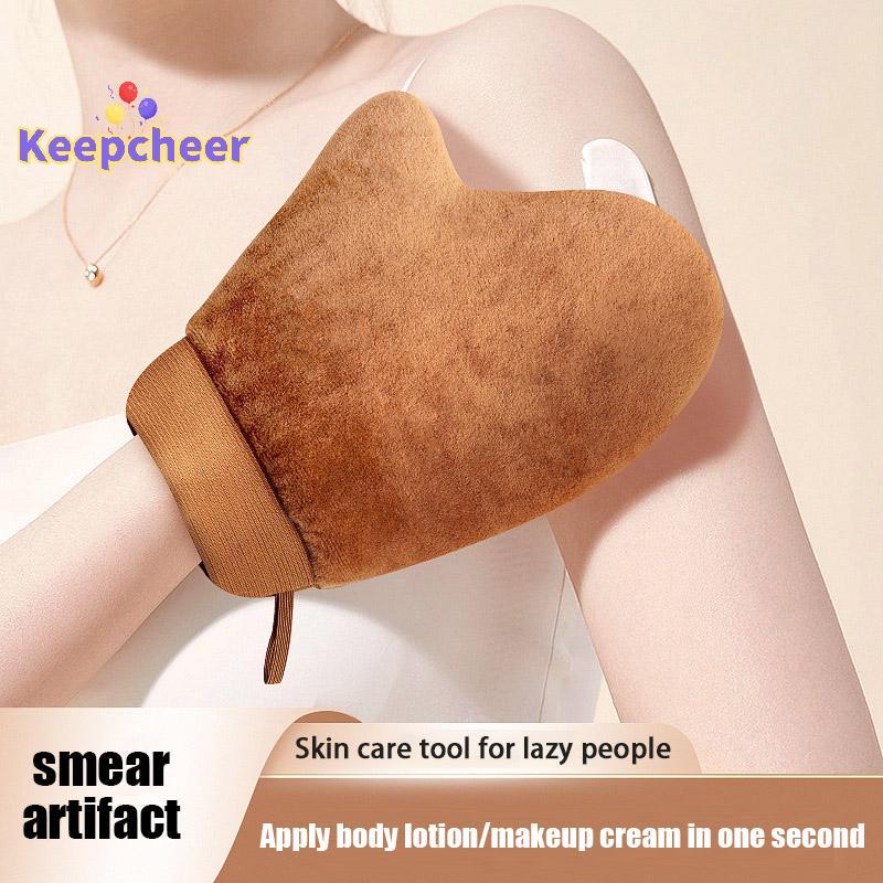 [Keepcheer] Dụng cụ bôi găng tay tự Tan có thể tái sử dụng Kem dưỡng da Mousse Body Tool Mới