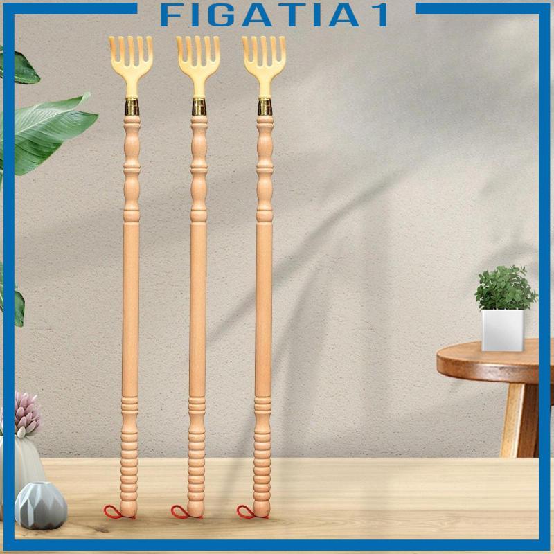 Dụng cụ gãi lưng dài bằng gỗ, lấy đạt, massage di động