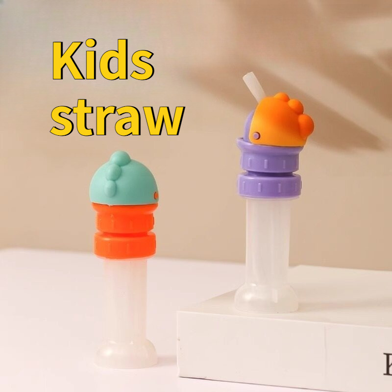 Fairy Rabbit Baby Di Động Nước Uống Trợ Giúp Nắp Ống Hút Silicon Chống Rò Rỉ Chống Khói Đa Năng Chai Chuyển Đổi Cho Trẻ Tập Đi Trẻ Em Du Lịch Ngoài Trời