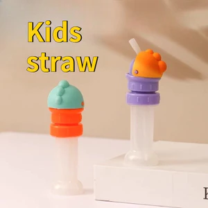 Fairy Rabbit Baby Di Động Nước Uống Trợ Giúp Nắp Ống Hút Silicon Chống Rò Rỉ Chống Khói Đa Năng Chai Chuyển Đổi Cho Trẻ Tập Đi Trẻ Em Du Lịch Ngoài Trời