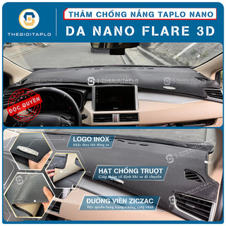 [Mitsubishi Lancer] Thảm taplo ô tô da vân gỗ, da fiber, lông cừu và tuyết nhung 3 lớp chống nắng sang trọng