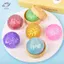 HFTOY Thực tế Bánh bao Mô phỏng Bóng giảm căng thẳng Đồ chơi đàn áp mềm có thể bóp được cho văn phòng tại nhà không căng thẳng ~