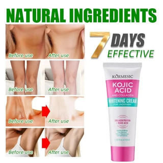 Trắng da kem trắng da 50ml Làm trắng vùng nách, vùng kín Kem Giảm Thâm Nách Mông Làm Trắng Da Dưỡng Ẩm Khử Mùi Hôi