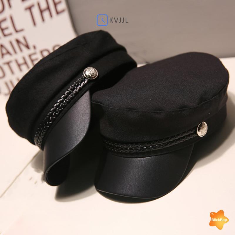 Mũ Thủy Thủ Da Phong Cách Chỉ Huy, Perfect cho Du Lịch