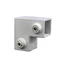 Yoo Square Cố Định Khớp Lưu Trữ Giá Kết Nối Hợp Kim Nhôm Khớp Phụ Kiện Kết Nối Dây Dễ Dàng Lắp Đặt