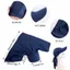 Mũ turban MERIGGIARE chất liệu polyester spandex, màu trơn, vành cong cổ điển, chống nắng hiệu quả