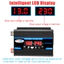 Bộ chuyển nguồn 12v-220v 4000-12000W, biến tần ô tô 4000-12000W, biến tần nguồn 12v-220v, 2 cổng USB