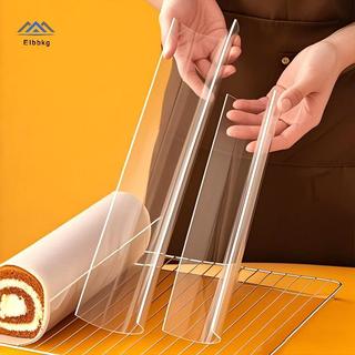 ELBBKG Mới Thiêning Bánh Cuộn Định Hình Giữ Acrylic Hình Bán Nguyệt Khuôn Bánh Ngọt Hình Chữ U Nướng Dụng Cụ Mới