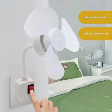 Sử dụng tại nhà Quạt ổ cắm lốc xoáy Mini Tiết kiệm năng lượng yên tĩnh Thuốc đuổi muỗi cho nhà bếp Phòng tắm Văn phòng Ký túc xá Quạt trần