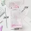 Túi trong suốt PVC để lưu trữ búp bê Mặt dây chuyền nơ thời trang Ví cho bé gái Hoàn hảo cho du lịch và đi học