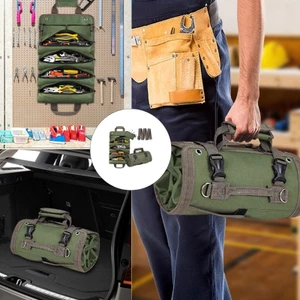 Túi đựng dụng cụ cuộn nhiều ngăn bằng vải chắc chắn Túi đựng đồ di động