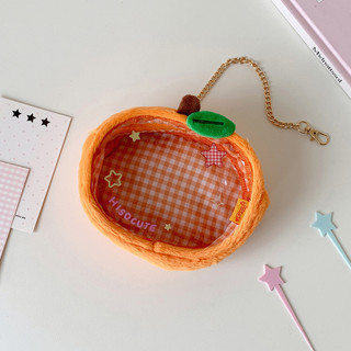 Quyến rũ itabag nữ PVC trong suốt hình quả táo dễ thương