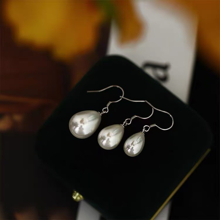 Bông tai ngọc trai bạc 925 - Trang sức nữ sang trọng