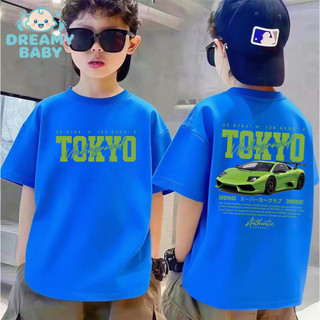 COD✅ (Hồ Chí Minh)DREAMY BABY Áo thun trẻ em Tokyo Underground: Thiết kế xe đua cool, phong cách đường phố hot trendTHY4