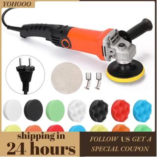 Yohooo 1200W 220V Điều chỉnh tốc độ xe điện Máy đánh bóng Máy đánh bóng nội thất ô tô Công cụ đánh bóng nội thất ô tô