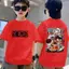 trễ vai, in trẻ em, giao ngay, cotton Áo thun, size 3/4-13/14, unisex