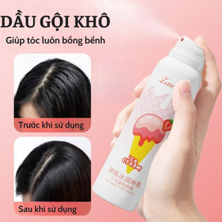 Dầu Gội Khô Dạng Xịt Tiện Dụng Giúp Tóc Bồng Bềnh, Mùi Hương Tươi Mới