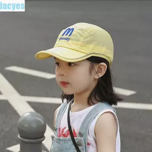LACYES Mũ Bóng Chày Cho Bé, Chữ Mùa Hè Trẻ Em Đạt Đỉnh Mũ, Thời Trang Thoáng Khí Nhanh Khô Tấm Che Nắng Mũ Bé Trai Bé Gái