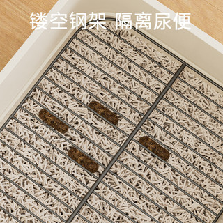 Nhà vệ sinh cho chó quá khổ Chống bắn xiên Hàng rào cao Chống nước tiểu Bắn có thể giặt được cho chó Bedpan Đồ dùng cho thú cưng 26.1.15 BUXZ