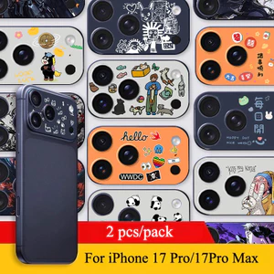 Dành Cho iPhone 17 Pro / 17 Pro Max Hình Ảnh May Mắn Xu Hướng Thời Trang Máy Ảnh Mờ Mềm Miếng Dán Giấy Phim / Bảo Vệ Camera Chống Trầy Xước