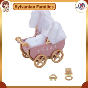 Sylvanian Families Dollhouse Accessories – Strollers, Buggies & Ride‑On Vehicles (ST‑certified, Ages 3+, EPOCH)